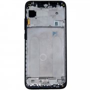 Рамка дисплея для Xiaomi Redmi Note 7 (черная) — 2