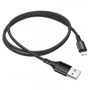 Превью Кабель Borofone BX54 для Apple (USB - Lightning) черный &mdash; 5