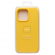 Чехол-накладка ORG Soft Touch для Apple iPhone 13 Pro (желтая) — 2