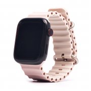 Ремешок ApW26 Ocean Band для Apple Watch 42 mm силикон (бежевый) — 1