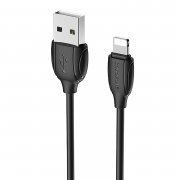 Кабель Borofone BX19 для Apple 1 метр (USB - lightning) (белый)