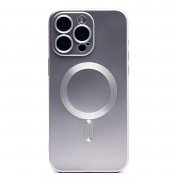 Чехол-накладка - SM020 Matte SafeMag для Apple iPhone 15 Pro Max (титановая) (228241) — 1