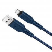 Кабель Hoco X59 Victory (USB - micro USB) (синий) — 1