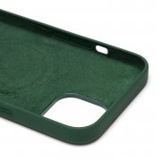 Чехол-накладка ORG Silicone Case SafeMag с анимацией для Apple iPhone 13 (клевер) — 3