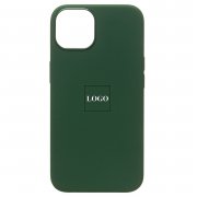 Чехол-накладка ORG Silicone Case SafeMag с анимацией для Apple iPhone 13 (клевер) — 1