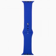 Ремешок ApW Sport Band Apple Watch 44 mm Watch 42 mm силикон на кнопке (L) (синий) — 1