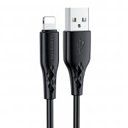 Кабель для Apple Borofone BX48 (USB - lightning) (черный) — 1