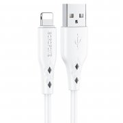 Кабель для Apple Borofone BX48 (USB - lightning) (белый) — 1