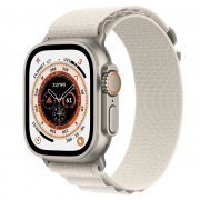 Ремешок ApW27 Alpine Loop для Apple Watch 45 mm текстиль (белый)