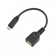 Кабель Glossar (OTG - micro USB) (черный) — 1