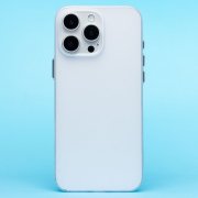 Чехол-накладка для Apple iPhone 16 Pro Max (прозрачно-белая) — 1