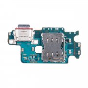 Шлейф для Samsung Galaxy S25 (S931B) плата на системный разъем/разъем SIM/микрофон премиум — 1