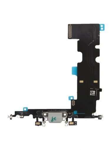 Шлейф для Apple iPhone 8 Plus на разъем зарядки/микрофон (белый) Шлейф для Apple iPhone 8 Plus на разъем зарядки/микрофон (белый)