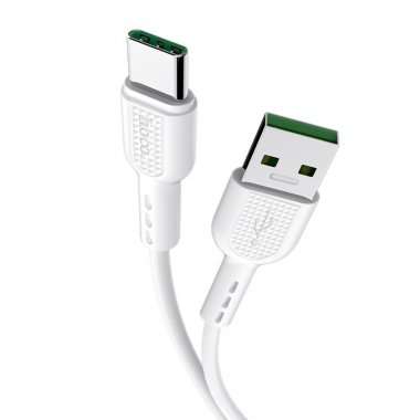 Кабель HOCO X33 (USB - Type-C) белый &mdash; 6
