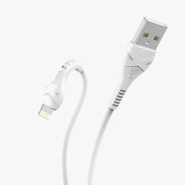Кабель HOCO X37 Cool power для Apple (USB - Lightning) белый &mdash; 3