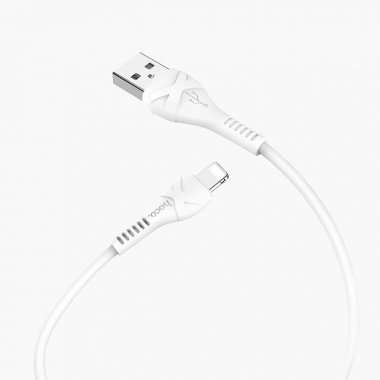 Кабель HOCO X37 Cool power для Apple (USB - Lightning) белый &mdash; 1