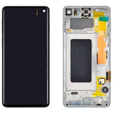 Дисплейный модуль с тачскрином для Samsung Galaxy S10 (G973F) (зеленый) &mdash; 1