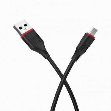 Кабель Borofone BX17 (USB - micro-USB) черный — 3