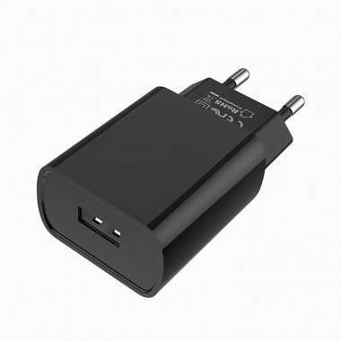 Сетевое зарядное устройство Borofone BA20A Sharp USB с кабелем Type-C (черное) &mdash; 6