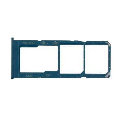 Контейнер SIM для Samsung Galaxy A02 (A022G) (синий) &mdash; 1