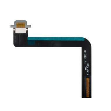 Шлейф для Apple iPad 10.2 2020 на разъем зарядки (белый) &mdash; 2