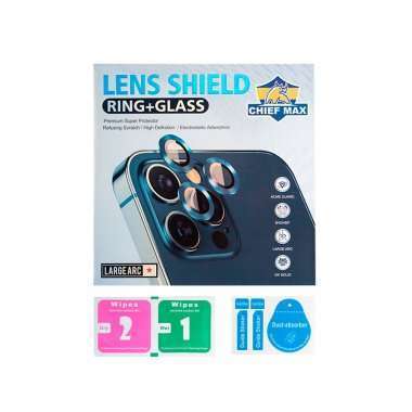 Защитное стекло камеры для Apple iPhone 13 (черное) — 2