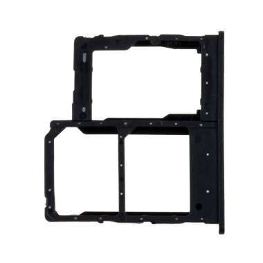Контейнер SIM для Samsung Galaxy A01 Core (A013F) (черный) &mdash; 2