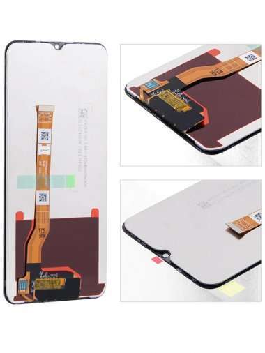 Дисплей с тачскрином для Oppo A17k (черный) (AA) — 1