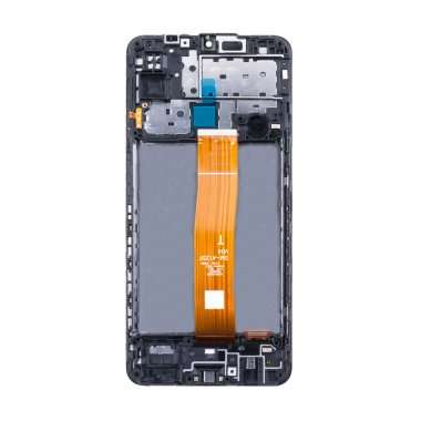 Дисплейный модуль с тачскрином для Samsung Galaxy M12 (M127F) (черный) (AA) &mdash; 3