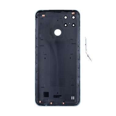 Задняя крышка для Realme C21Y (голубая) — 1