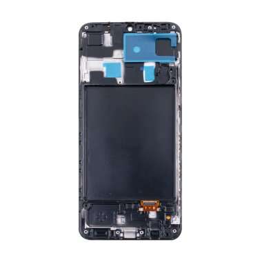 Дисплейный модуль с тачскрином для Samsung Galaxy A20 (A205F) (черный) &mdash; 1