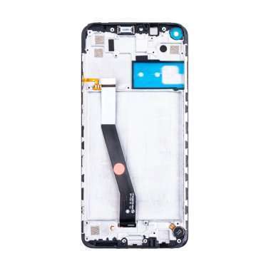 Дисплейный модуль с тачскрином для Xiaomi Redmi Note 9 (черный) (AA)
