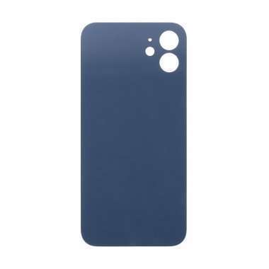 Задняя крышка для Apple iPhone 12 (синяя) Премиум &mdash; 1