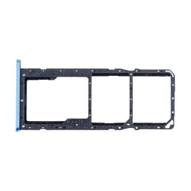 Контейнер SIM для Realme C11 (синий) — 2