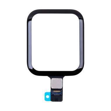 Стекло с тачскрином для Apple Watch SE 40 mm в сборе с OCA пленкой (черное) &mdash; 2