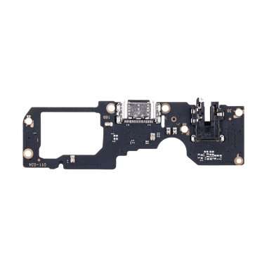 Шлейф для OPPO A78 4G плата на разъем зарядки/разъем гарнитуры/микрофон — 1