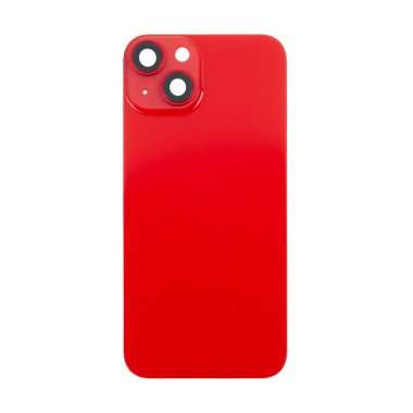 Задняя крышка со стеклом камеры для Apple iPhone 14 (красная) премиум — 2